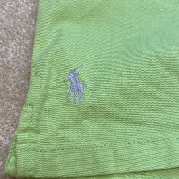 Ralph Lauren Girls size 16 green/purple shorts with purple horse, NWT!! - Picture 2 of 3